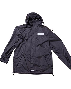 Black Zip Down Waterproof I Jacket