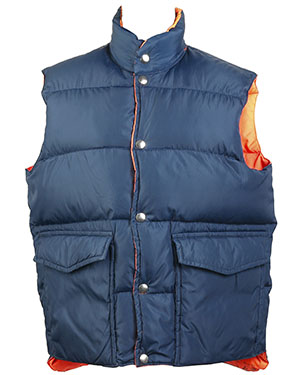 Blue Body Warmer Jacket