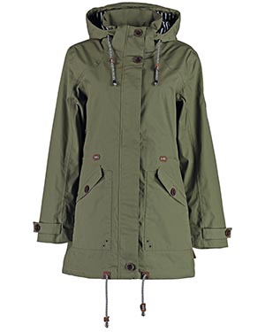 Green Water-Resistant Jacket